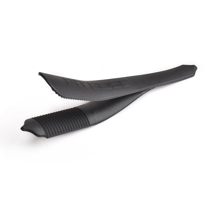 Pit Boss BBQ Pit Kit, black rib prep tool to easily remove membrane silver skin from rack of ribs