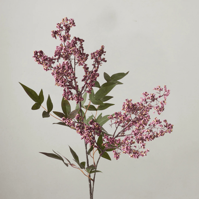 Berry Pepper Spray - Pink Burgundy 60cm - Few and Far - Flowers & Foliage