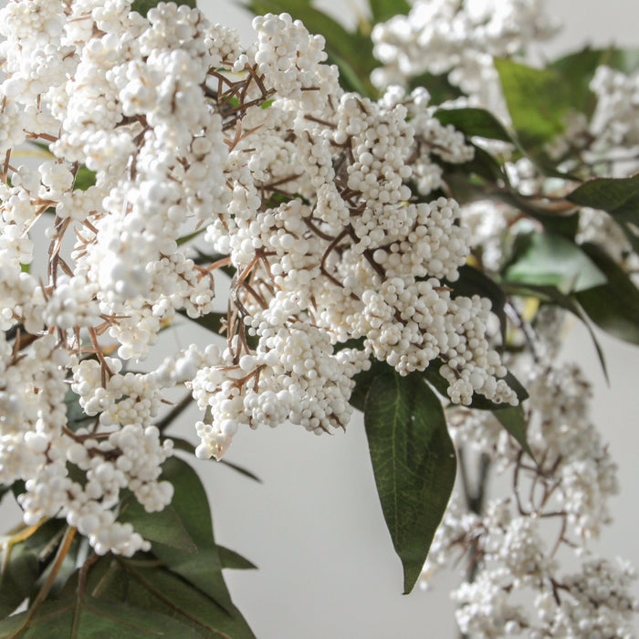 Berry Pepper Spray - White 115cm - Few and Far - Flowers & Foliage
