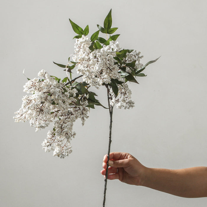 Berry Pepper Spray - White 115cm - Few and Far - Flowers & Foliage