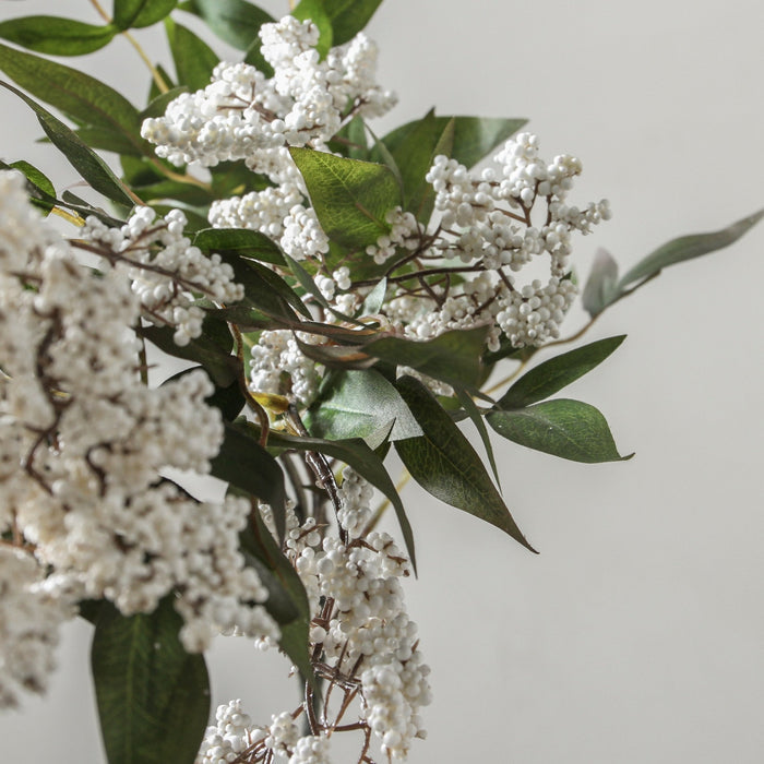 Berry Pepper Spray - White 115cm - Few and Far - Flowers & Foliage