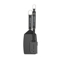 Big Head Spatula and All-in-One Tool. Black grilling tools with silver accents. Pit Boss name on both handles.