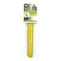 Bird Life™ Trimmer Perch - Small - 6" - Naturally Trims Nails and Beak - Attaches Easily - Yellow