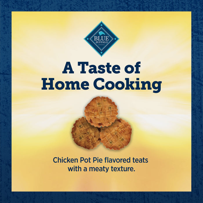 Blue Buffalo True Chews Dog Treats Made in the USA with Natural Ingredients Chicken Pot Pie, 12-oz Bag