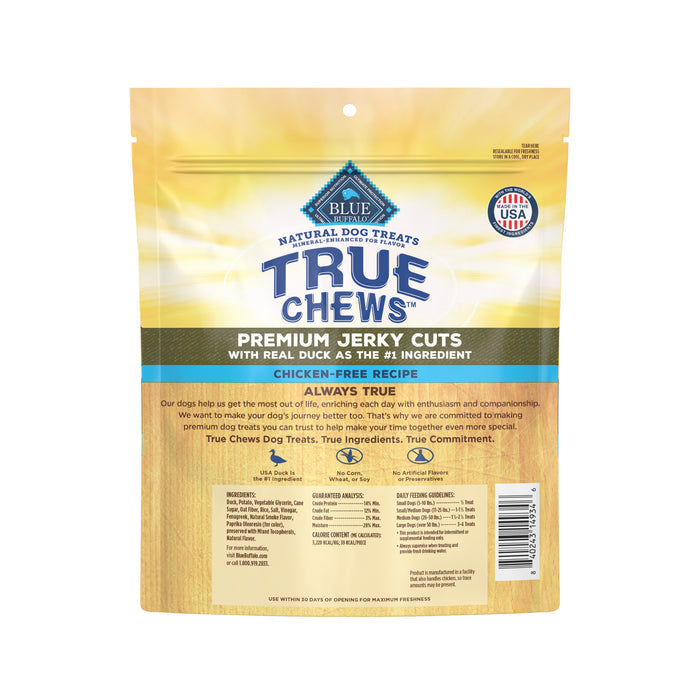 Blue Buffalo True Chews Premium Grillers Dog Treats, Made in the USA with Natural Ingredients, Steak, 10-oz Bag