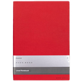 This Hugo Boss A5 Red Essential Storyline Lined Notebook is crafted in soft grain vegan leather.