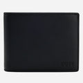 The BOSS Asolo Grained Black Leather Bifold Wallet with Embossed Logo by BOSS.