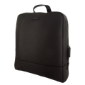 Hugo Boss Aspen backpack is made from a grainy  textured leather.