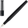 This Black & Chrome Gear Minimal Fountain Pen has been designed by Hugo Boss.