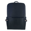 This Hugo Boss leather backpack comes with a monogrammed design.