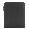 BOSS's Black City Monogram Envelope Bag features a signature stripe pattern strap.