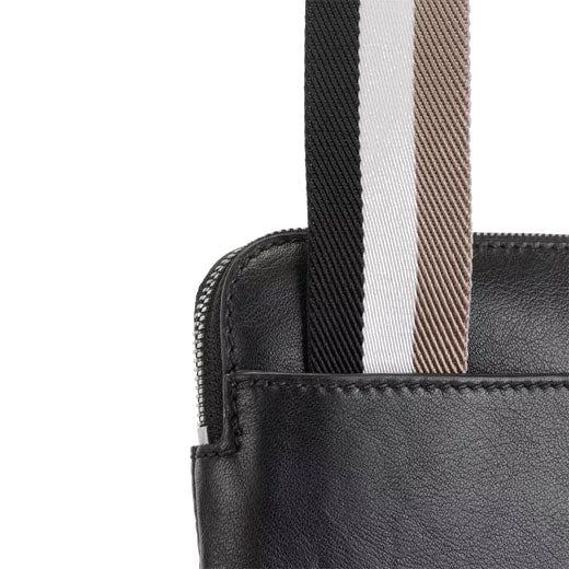 BOSS's Black City Monogram Envelope Bag is perfect for the weekend.