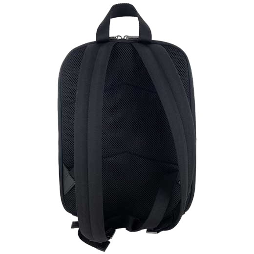 This Hugo Boss black Crosstown backpack comes with adjustable shoulder straps.