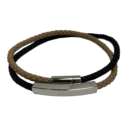 braided boss bracelet