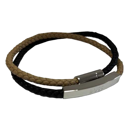 hugo boss braided bracelet