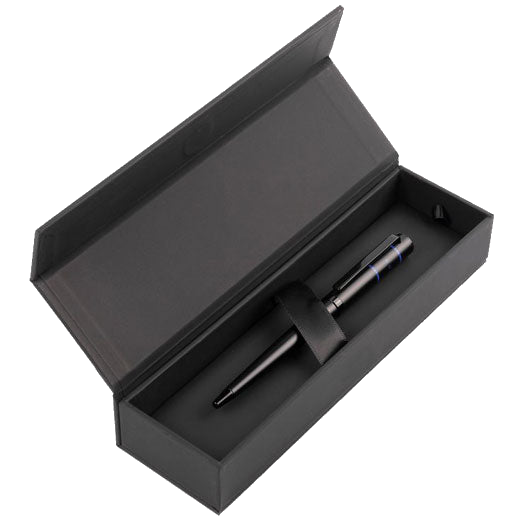 Hugo Boss's Blue Ribbon Matrix Ballpoint Pen will be presented inside a bespoke gift box.