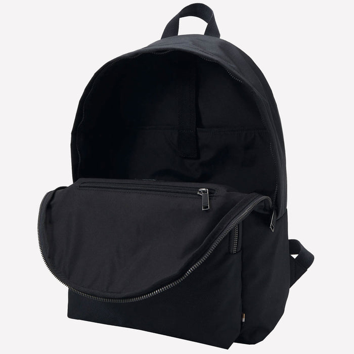 The BOSS Catch 3.0 Navy backpack comes with a main zipped compartment with inner slots for your items.