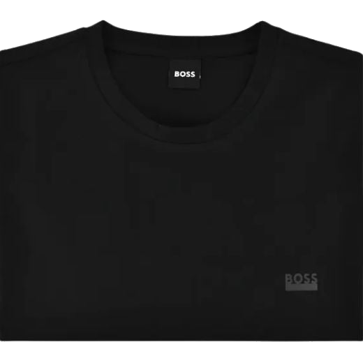 2 cotton rn 365 t shirt in black with boss logo 50531401 01 001