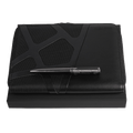 This Craft Conference Folder A5 and Ballpoint Pen Set by Hugo Boss is a great gift for anyone who likes to stay organised at work and is always taking notes or writing.