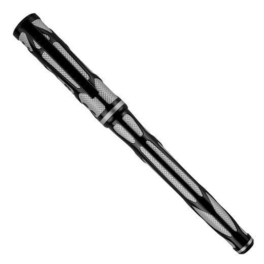 This Craft Fountain Pen Chrome by Hugo Boss is made with brass and fitted with blue ink as standard.