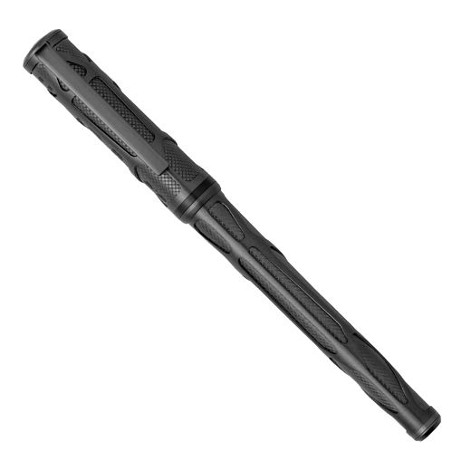 This Hugo Boss Craft Fountain Pen Gunmetal is made with brass.