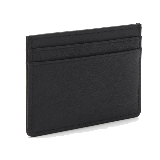 This BOSS Crew Black Leather 4CC Card Holder is perfect for everyday use and is lightweight enough to keep in your pocket.