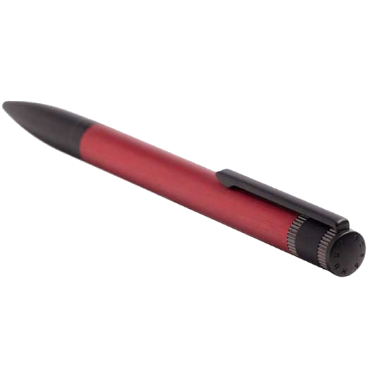 This BOSS Explore Brushed Red Ballpoint Pen can be engraved on the day of purchase.