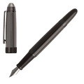 Hugo Boss Grey & Gunmetal Icon Fountain Pen