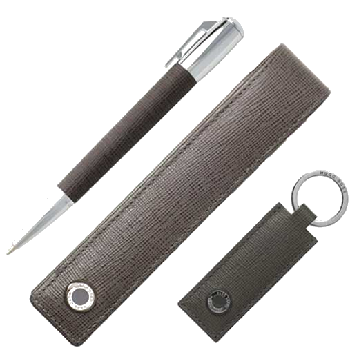This is the grey pure tradition hugo boss ballpoint.