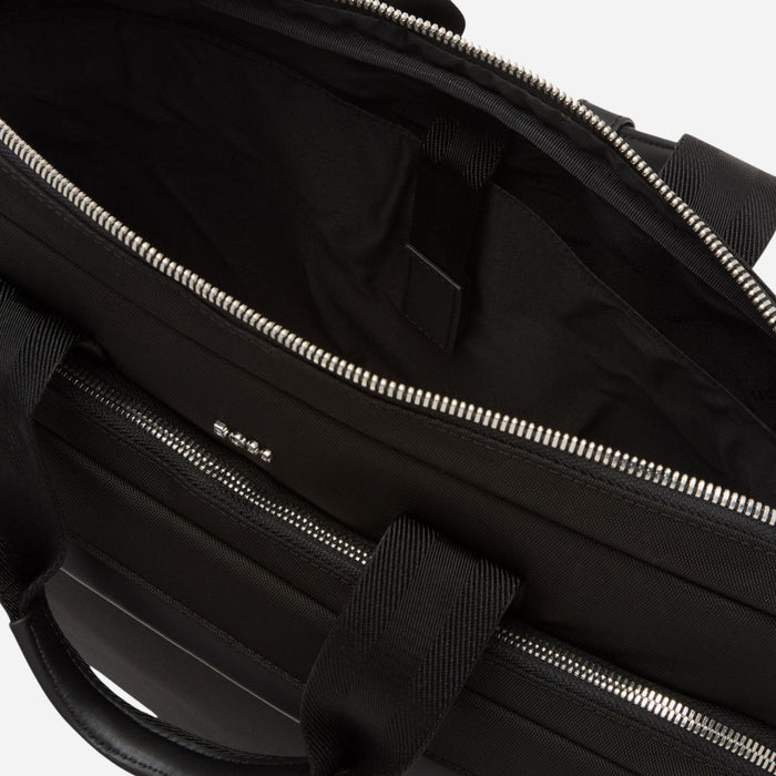 Inside View of Highway Black Document Case by BOSS.