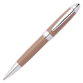 Hugo Boss Icon Chrome Ballpoint Pen in Camel