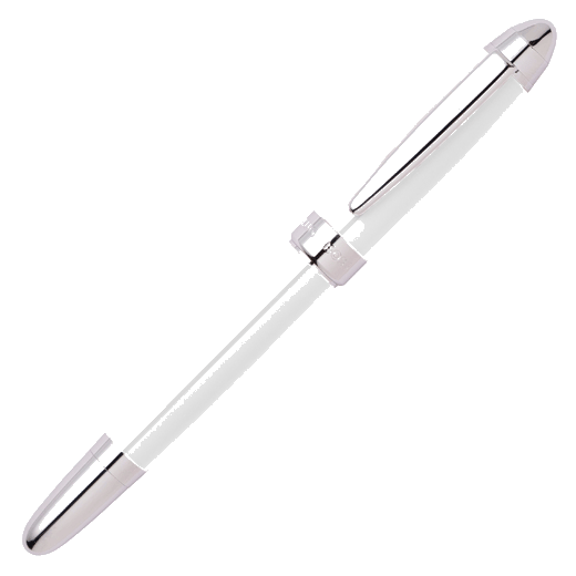 The Icon Chrome Rollerball Pen in White by Hugo Boss from the Icon range which is one of their bestselling lines and now comes in 5 new colours.