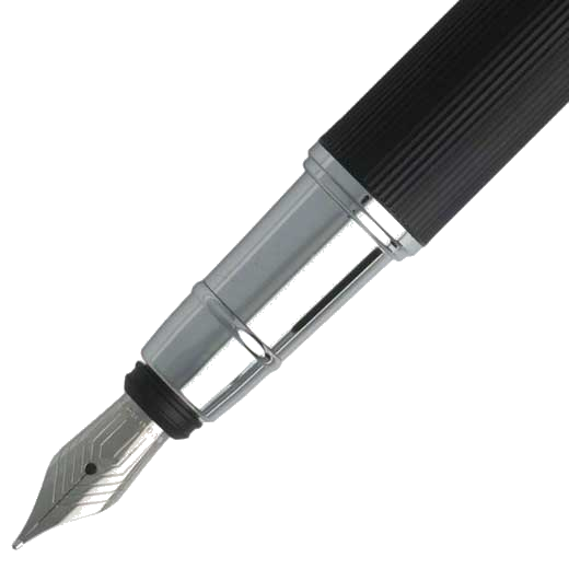 This fountain pen is part of hugo boss' tradition collection.