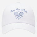 The BOSS Lach Member Tennis Club White Cotton-Twill Cap by BOSS.