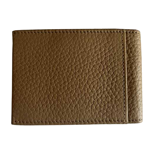 This Hugo Boss Crosstown leather wallet is made from a light brown soft grain material.