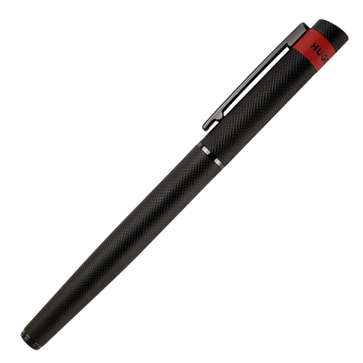 This Hugo Boss Loop Diamond Fountain Pen Black and Red will come in a branded gift box.
