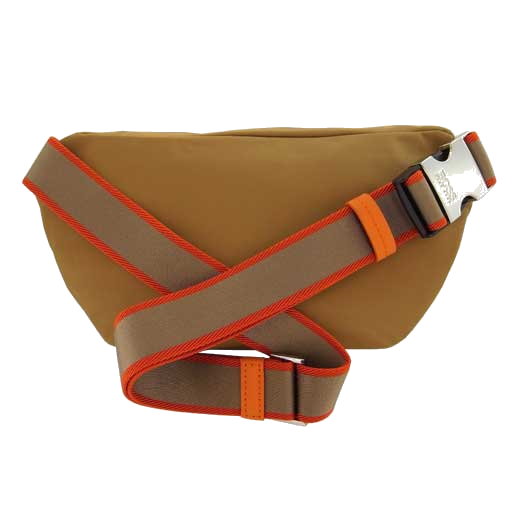 This Hugo Boss brown bumbag comes with an adjustable shoulder strap.