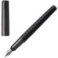 This black fountain pen has been created by hugo boss.