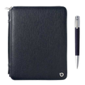 This is the navy Hugo Boss tradition A5 conference folder.