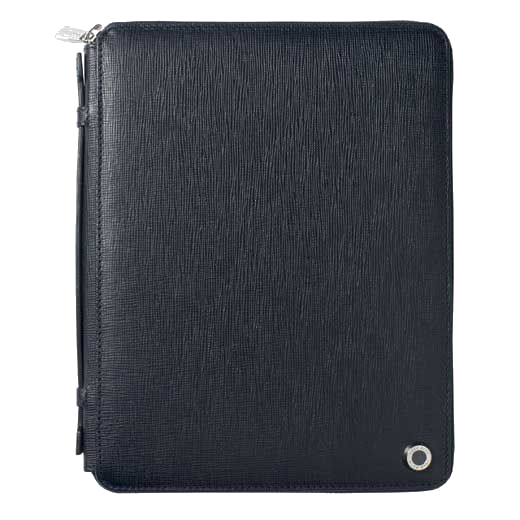 This Hugo Boss navy Tradition conference folder is A5 sized.