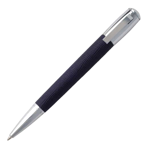This is the navy tradition Hugo Boss pen set.