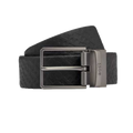 This Hugo Boss belt comes with the printed HB pattern on the leather strap.