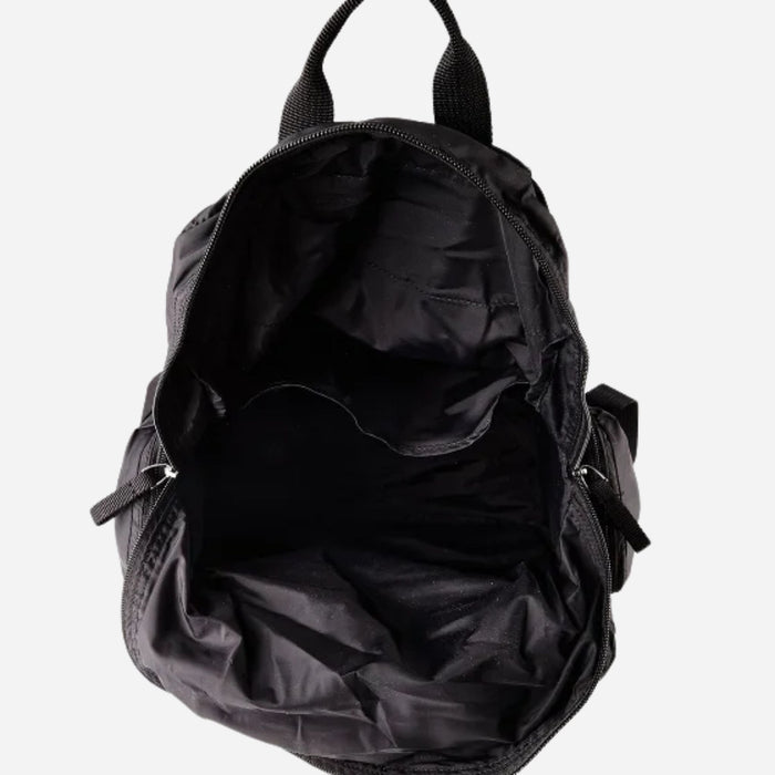 BOSS Packable Black Backpack with Packing Bag