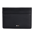 This BOSS Ray 4CC Faux Leather Card Holder is made with faux leather that has a smooth finish.