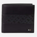 The BOSS Ray MS 4CC Black Bifold Wallet with Coin Pouch by BOSS.