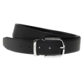 This Hugo Boss belt is made from a textured leather material.