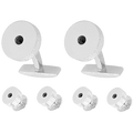 This Silver Cufflinks & Shirt Studs Set with Crystal Inlay by BOSS comes in a branded gift box.