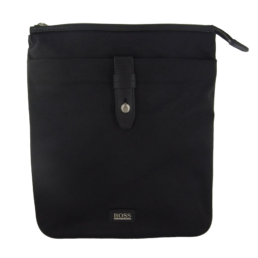 Hugo Boss Tersit bag is made from a black polyester material.
