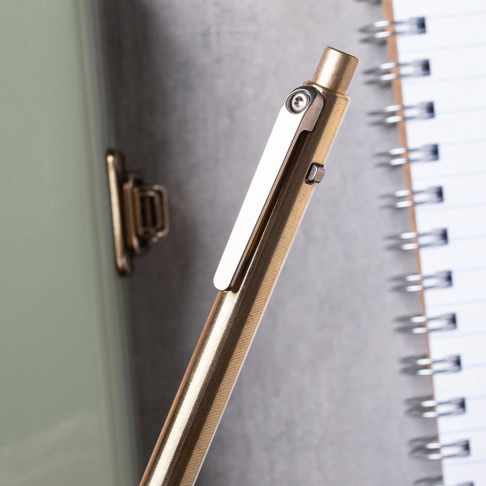 Bronze Side Click Pen