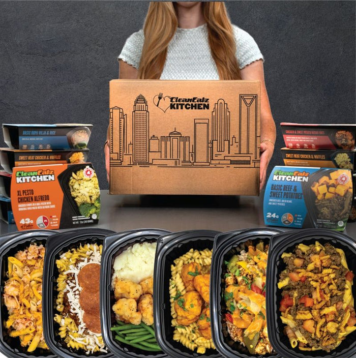 Assorted meals on a table designed for GLP-1 support